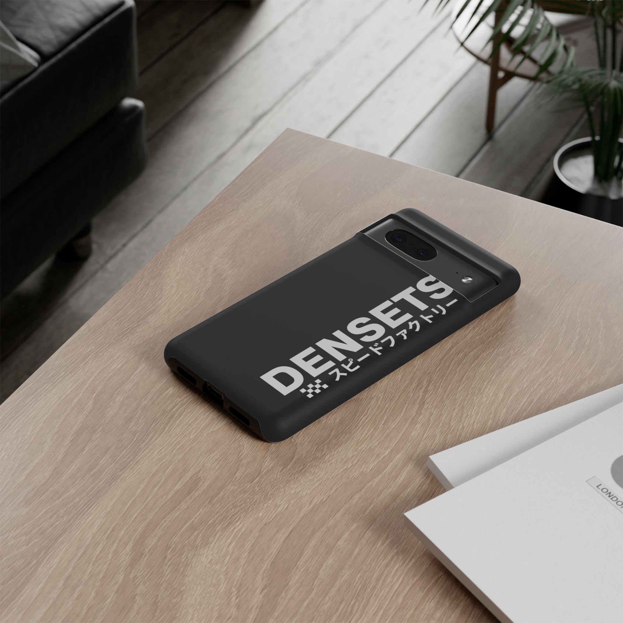 DENSETSU Vertical Logo Phone Case