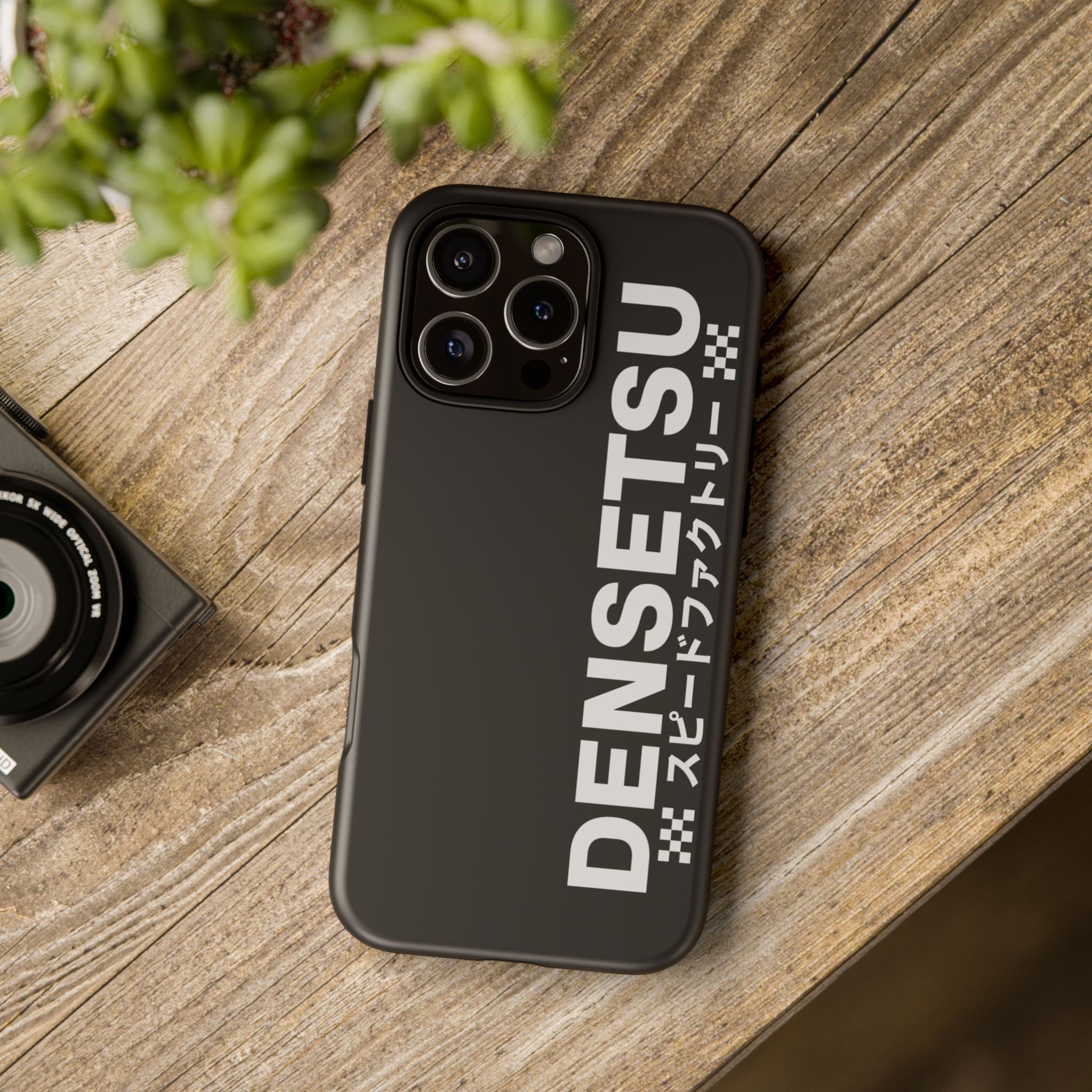 DENSETSU Vertical Logo Phone Case