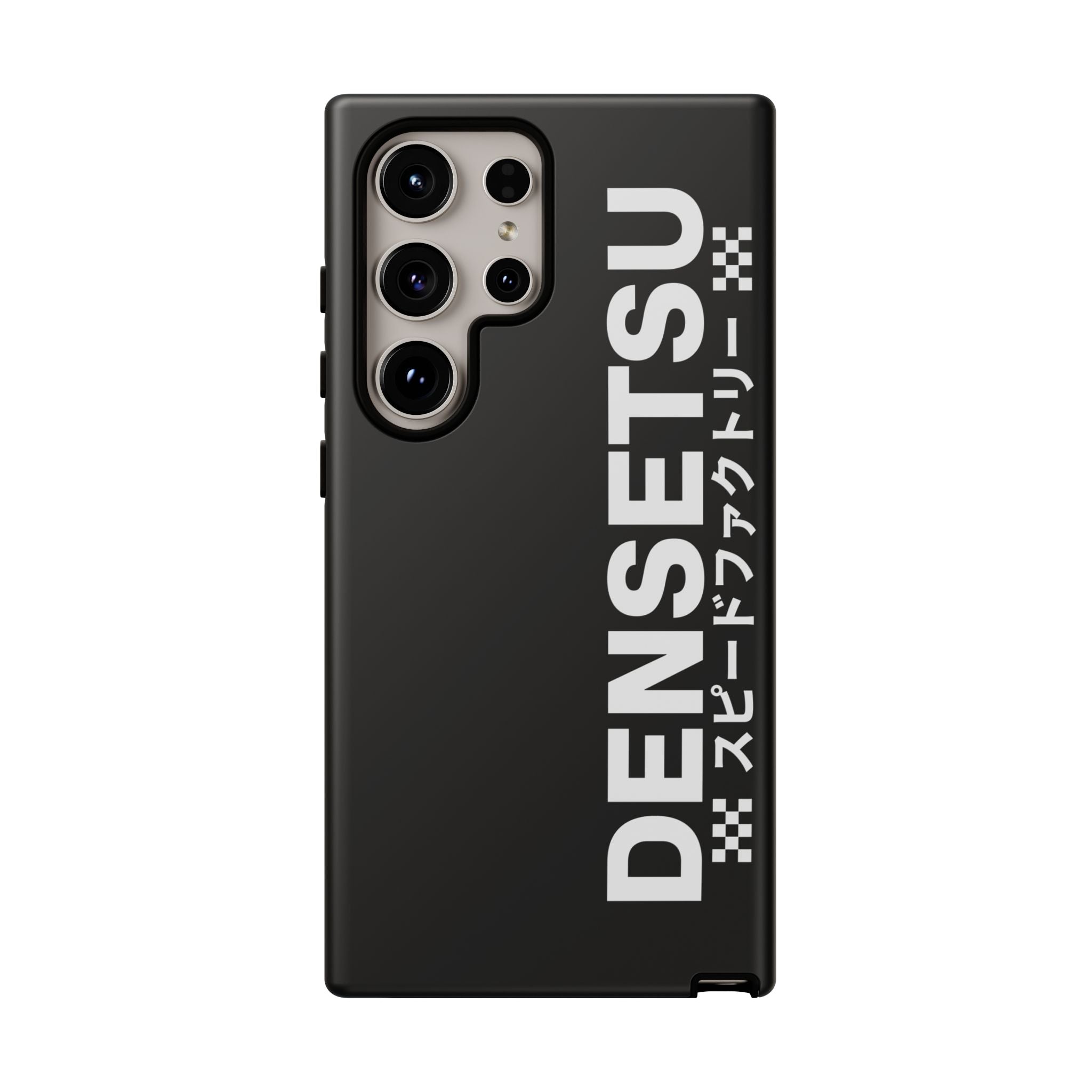 DENSETSU Vertical Logo Phone Case