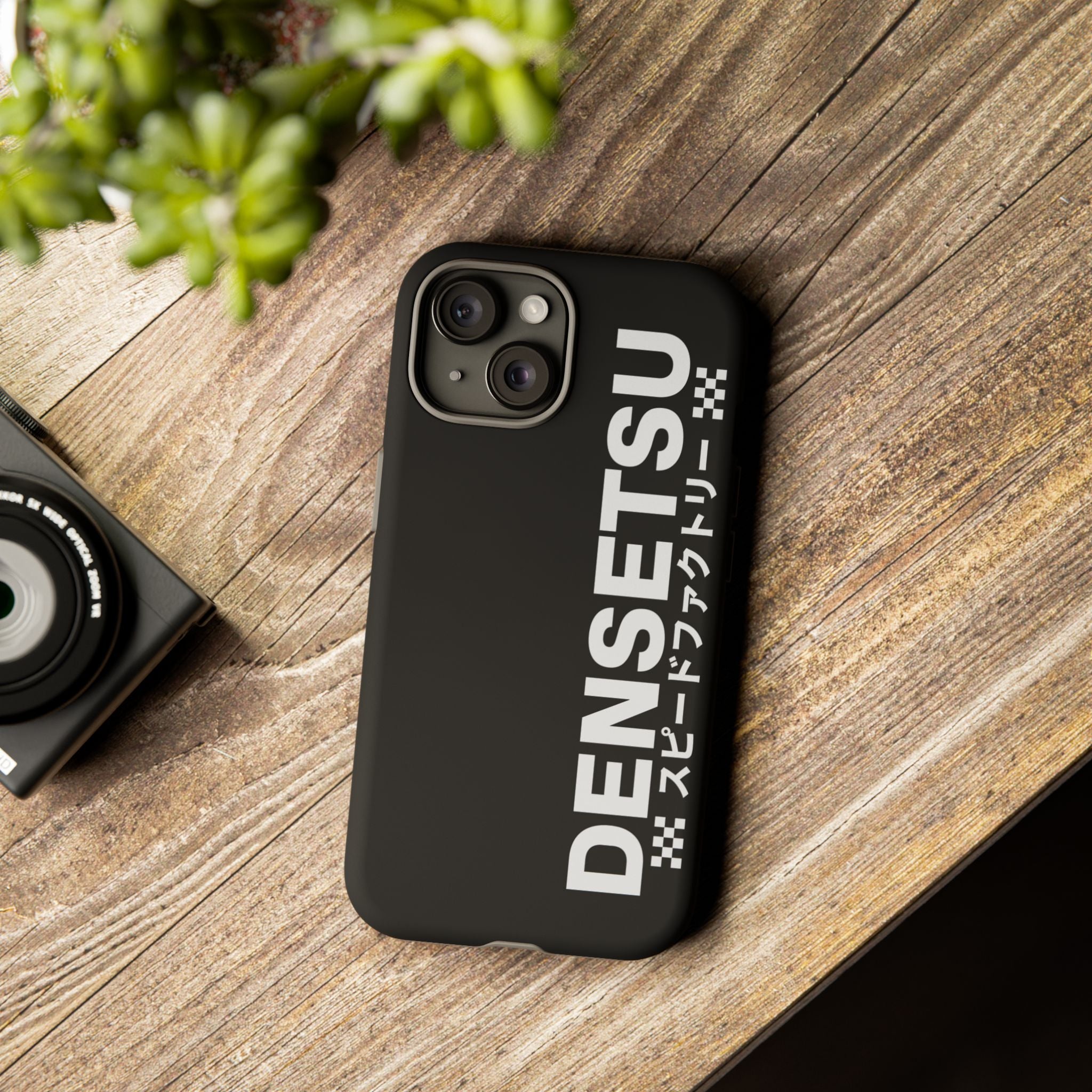 DENSETSU Vertical Logo Phone Case