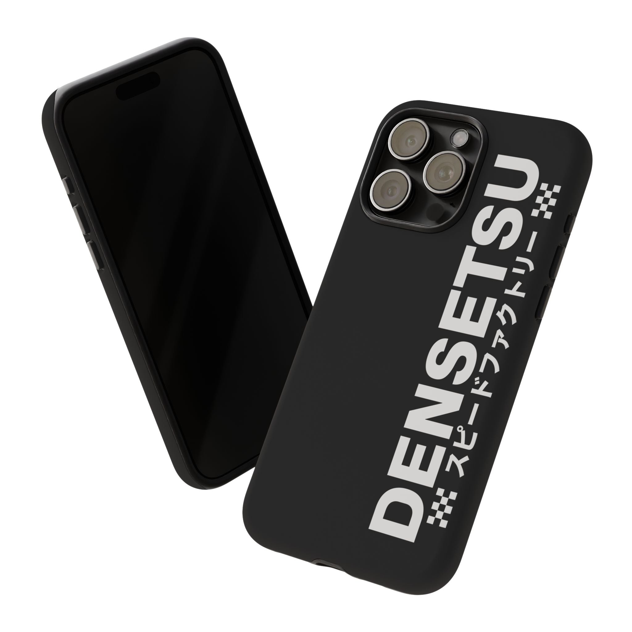 DENSETSU Vertical Logo Phone Case