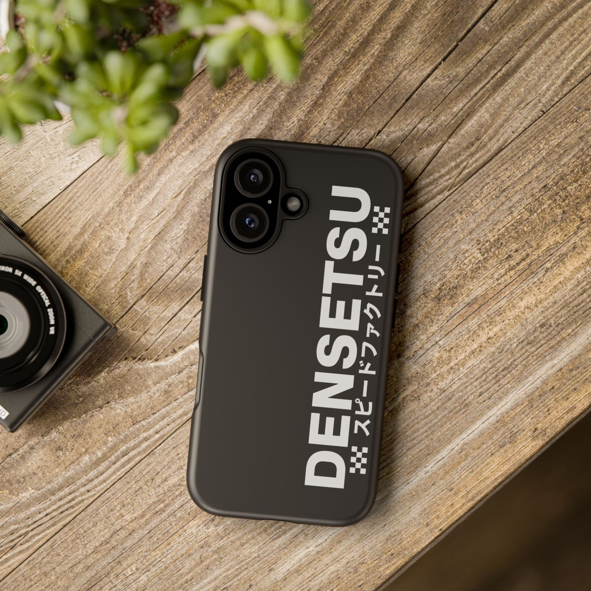 DENSETSU Vertical Logo Phone Case