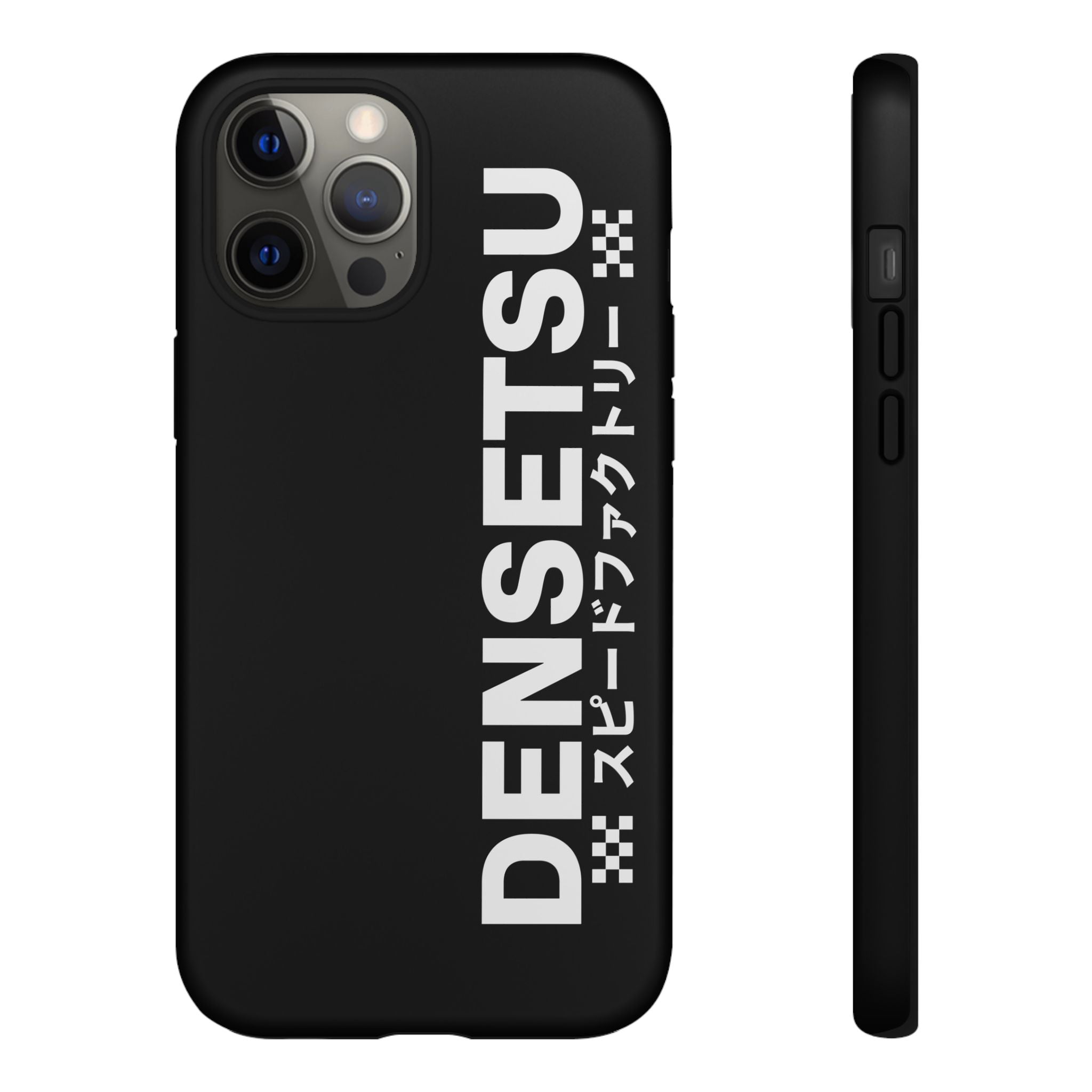 DENSETSU Vertical Logo Phone Case