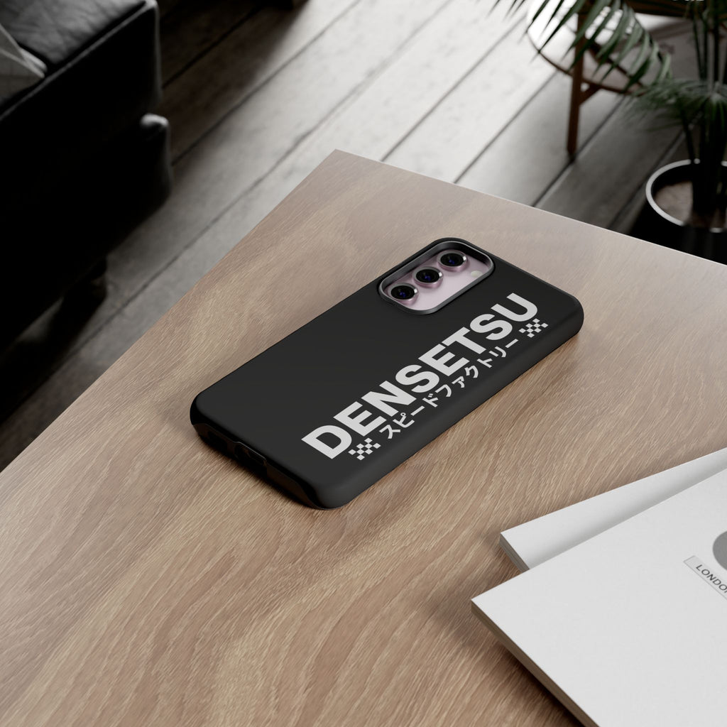 DENSETSU Vertical Logo Phone Case