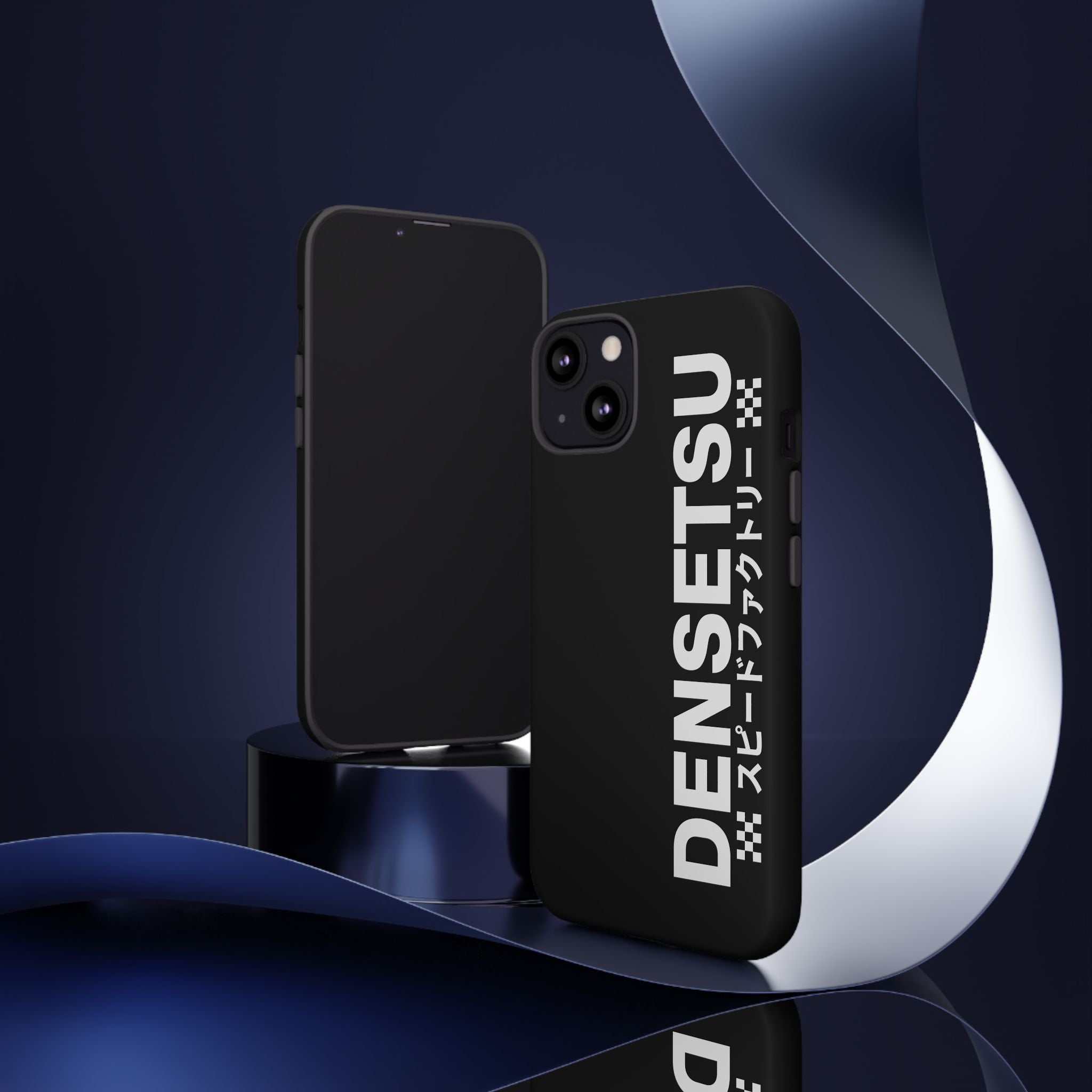 DENSETSU Vertical Logo Phone Case