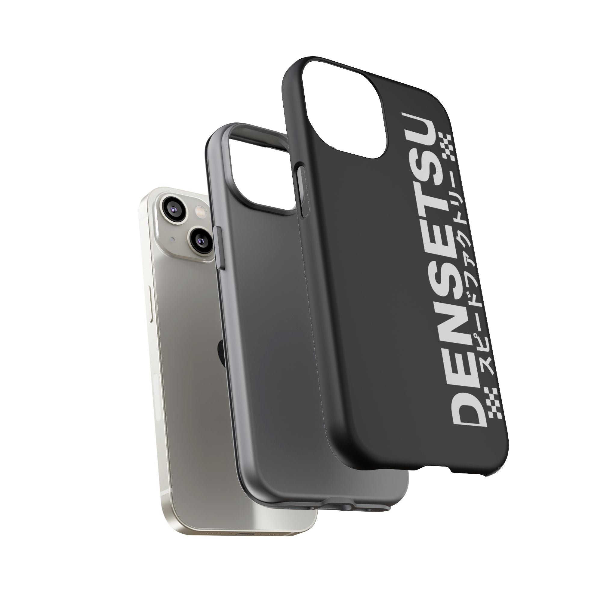 DENSETSU Vertical Logo Phone Case