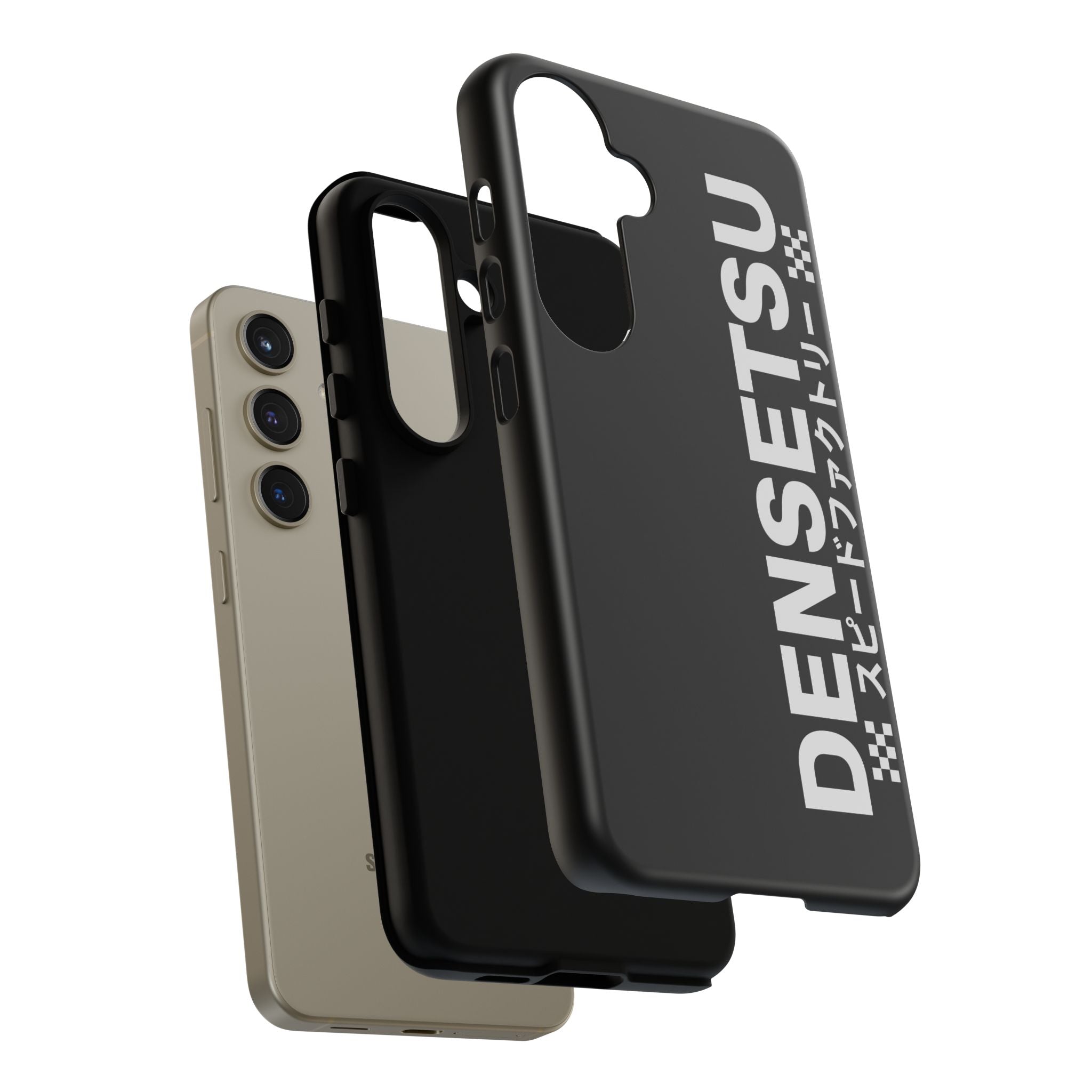 DENSETSU Vertical Logo Phone Case