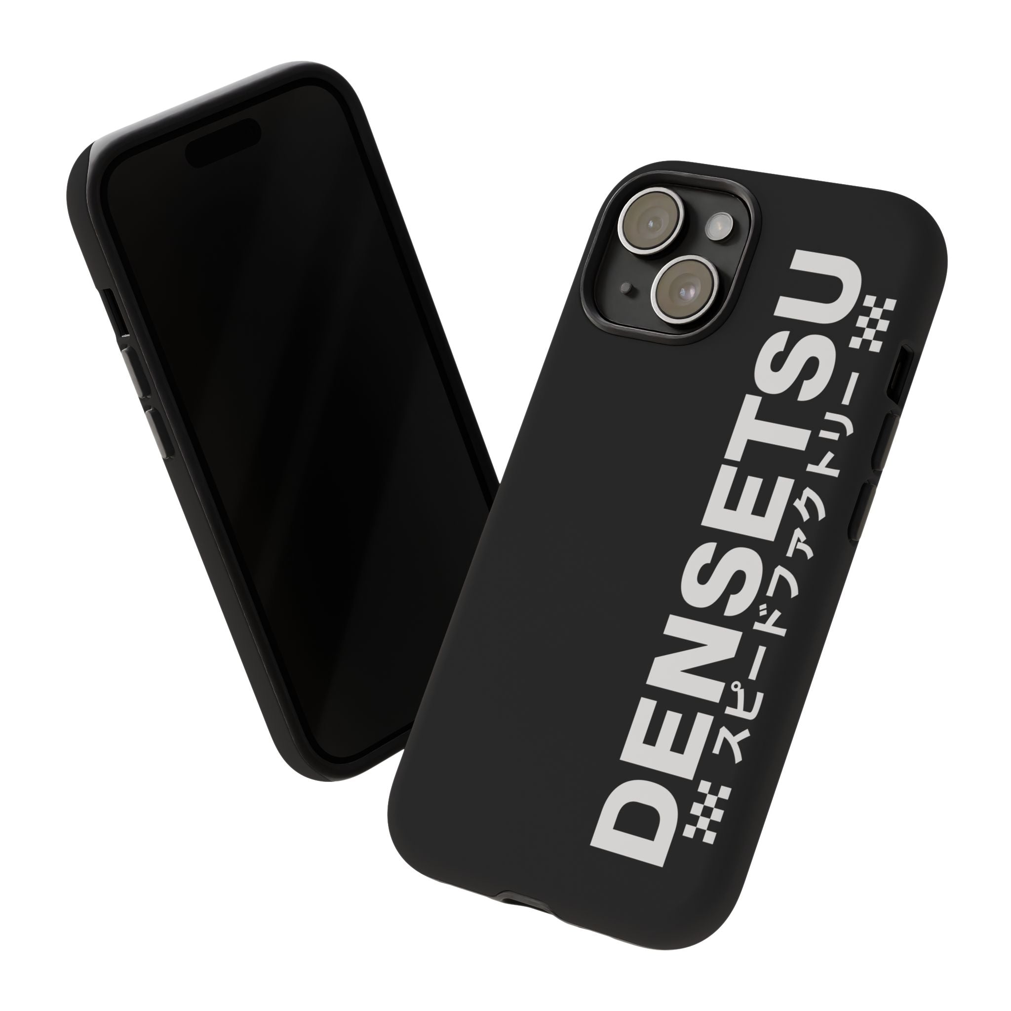 DENSETSU Vertical Logo Phone Case