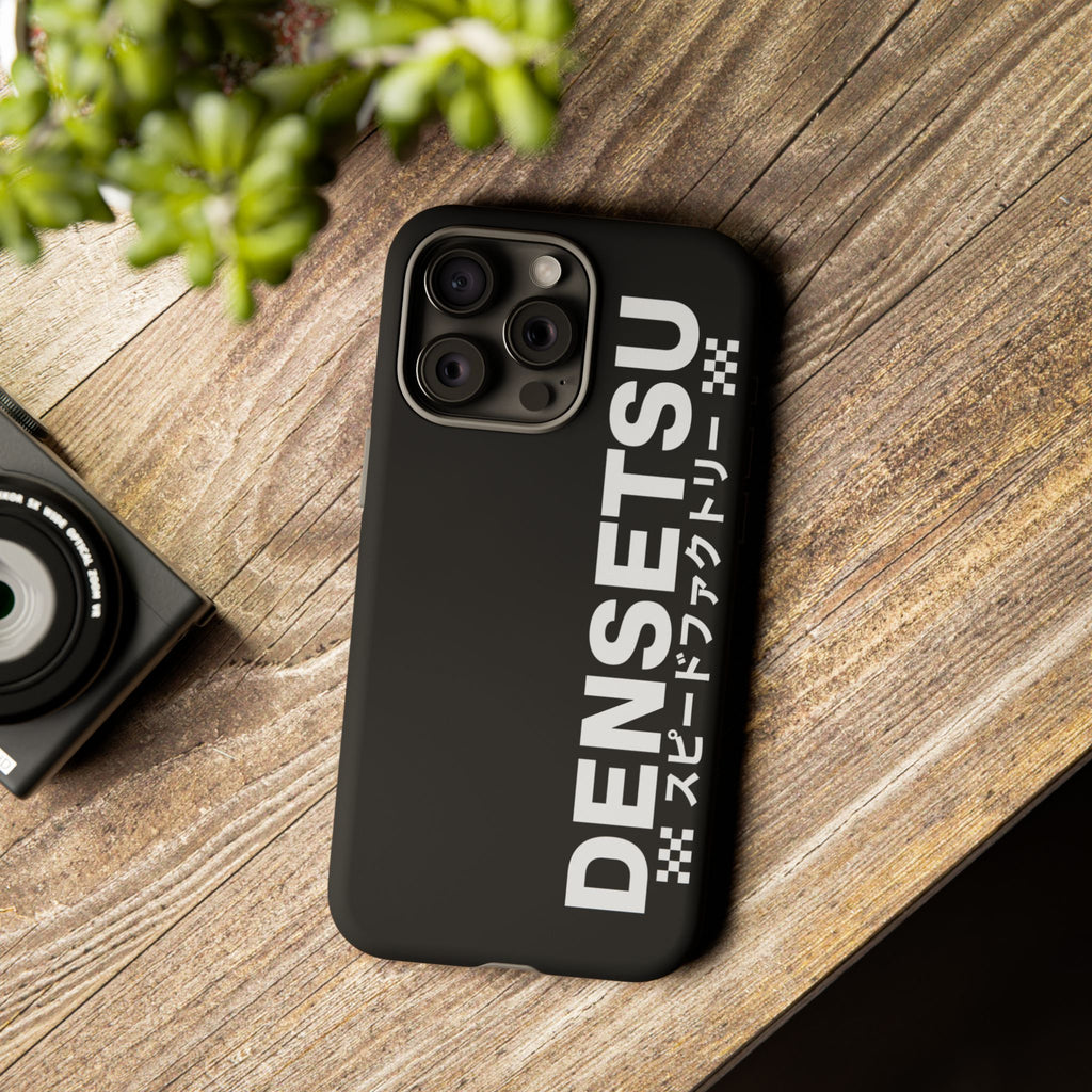 DENSETSU Vertical Logo Phone Case