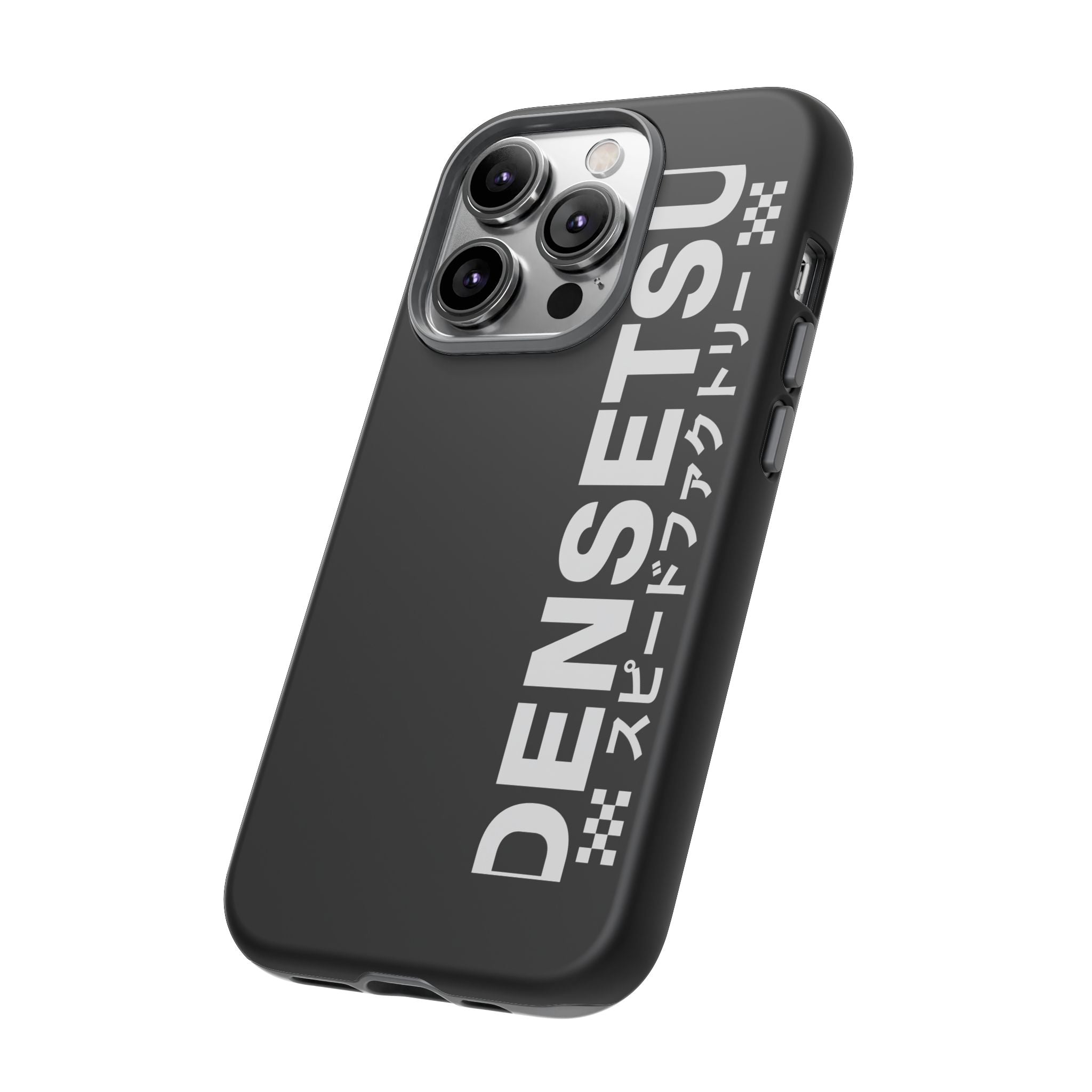 DENSETSU Vertical Logo Phone Case