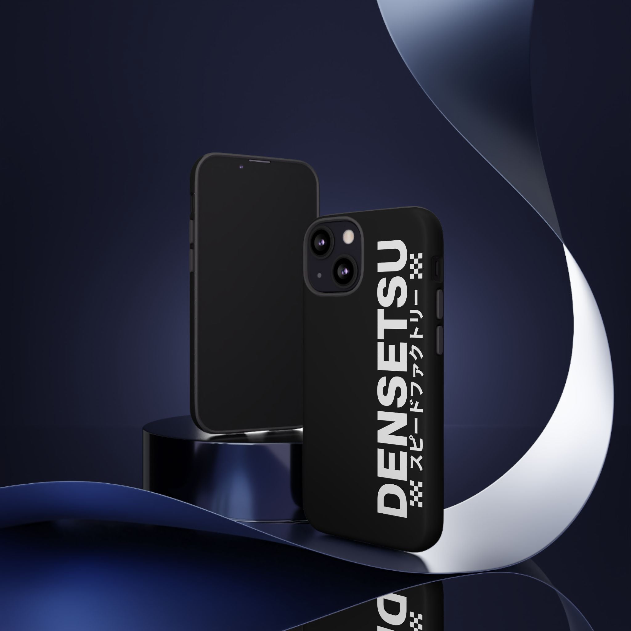 DENSETSU Vertical Logo Phone Case