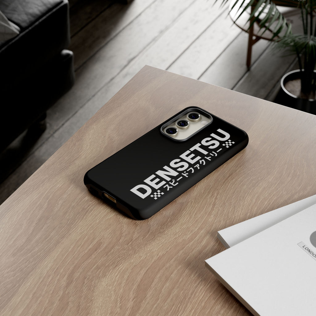DENSETSU Vertical Logo Phone Case