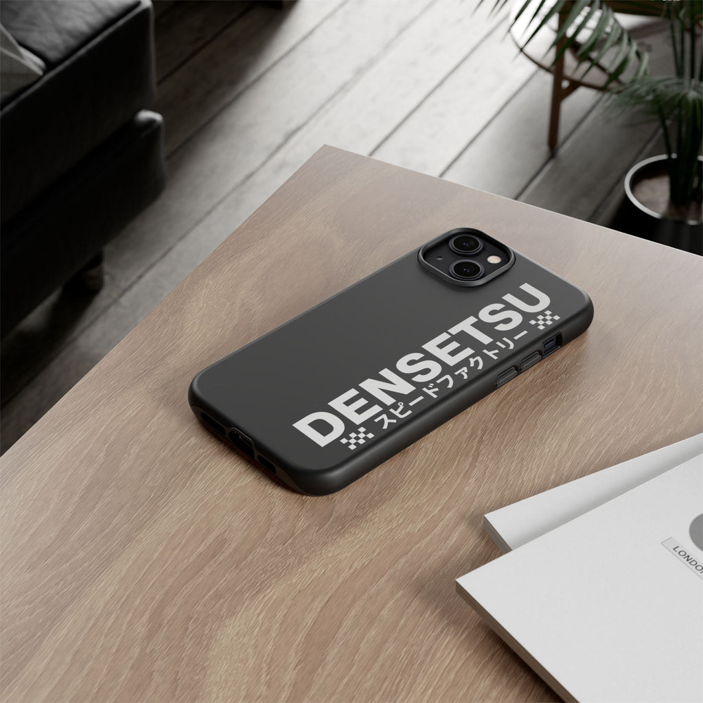 DENSETSU Vertical Logo Phone Case