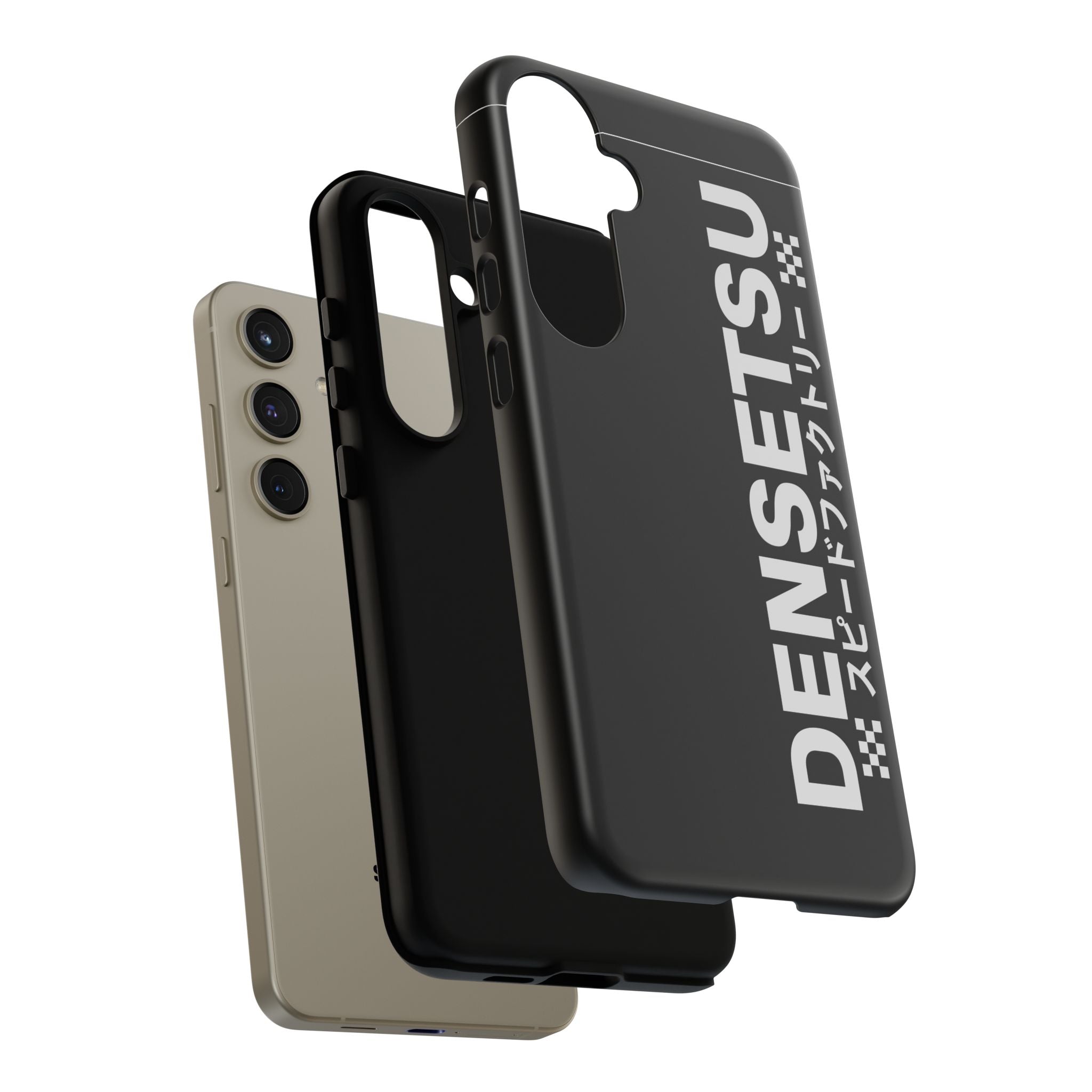DENSETSU Vertical Logo Phone Case