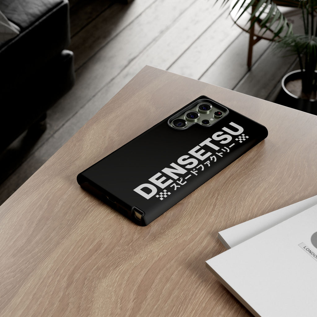DENSETSU Vertical Logo Phone Case