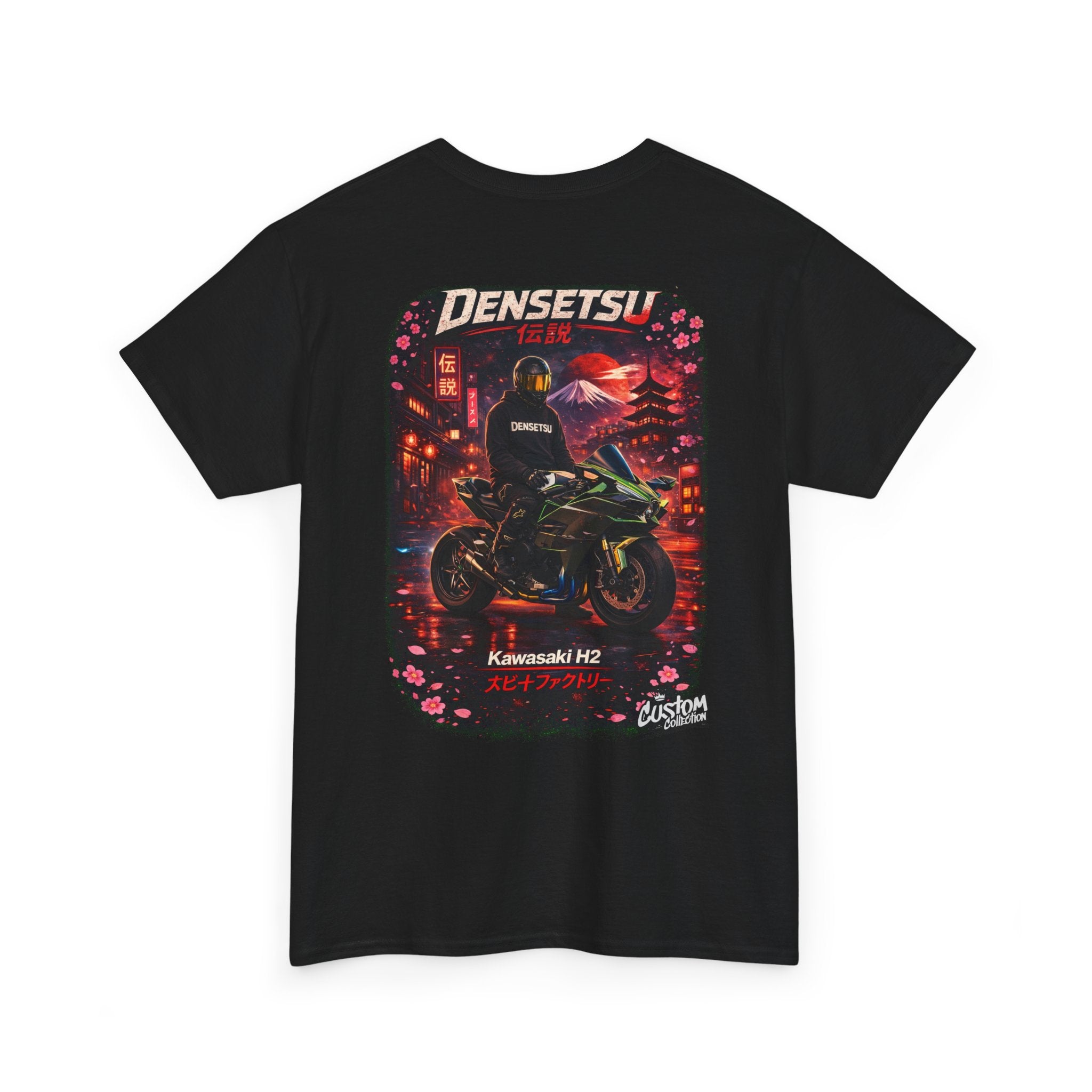 Kawasaki H2 Motorbike Tee - Custom Collection 002