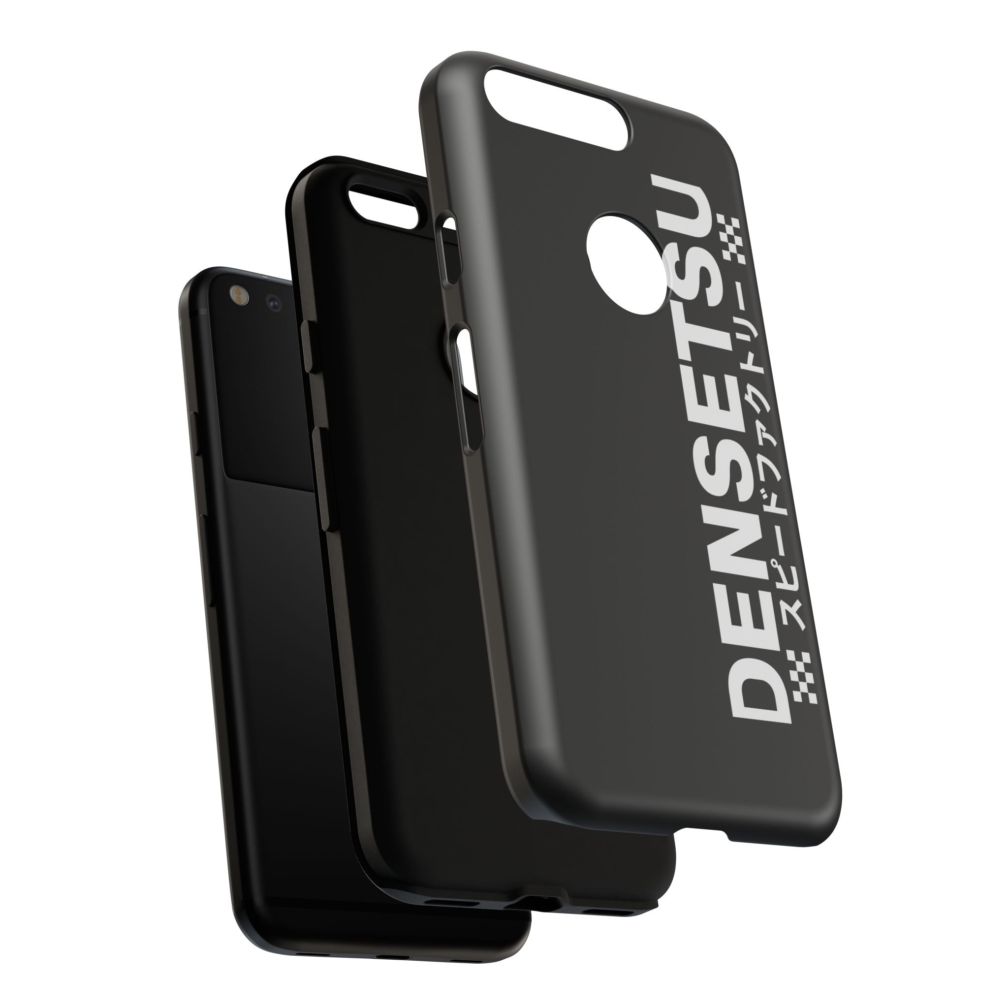 DENSETSU Vertical Logo Phone Case