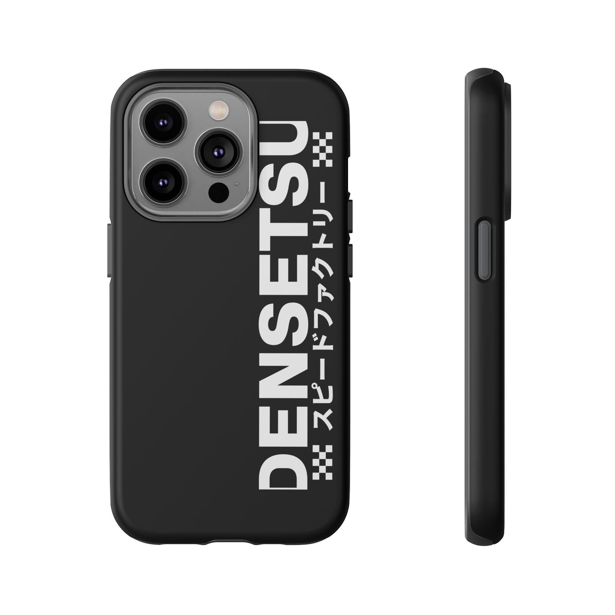 DENSETSU Vertical Logo Phone Case