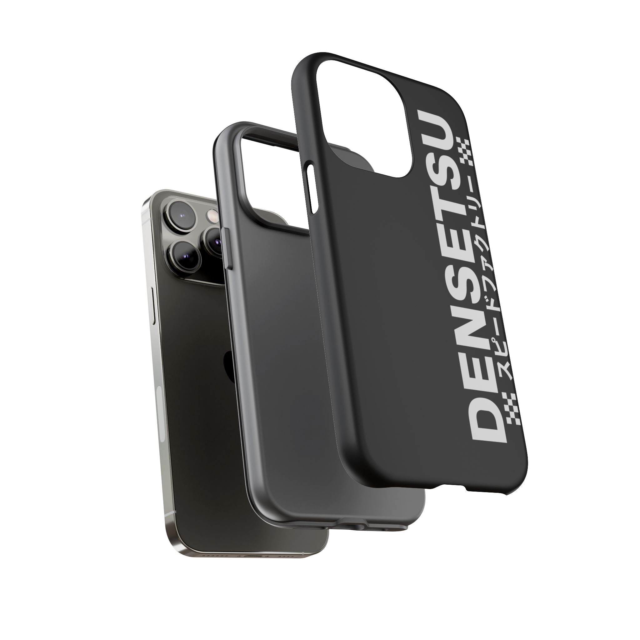 DENSETSU Vertical Logo Phone Case