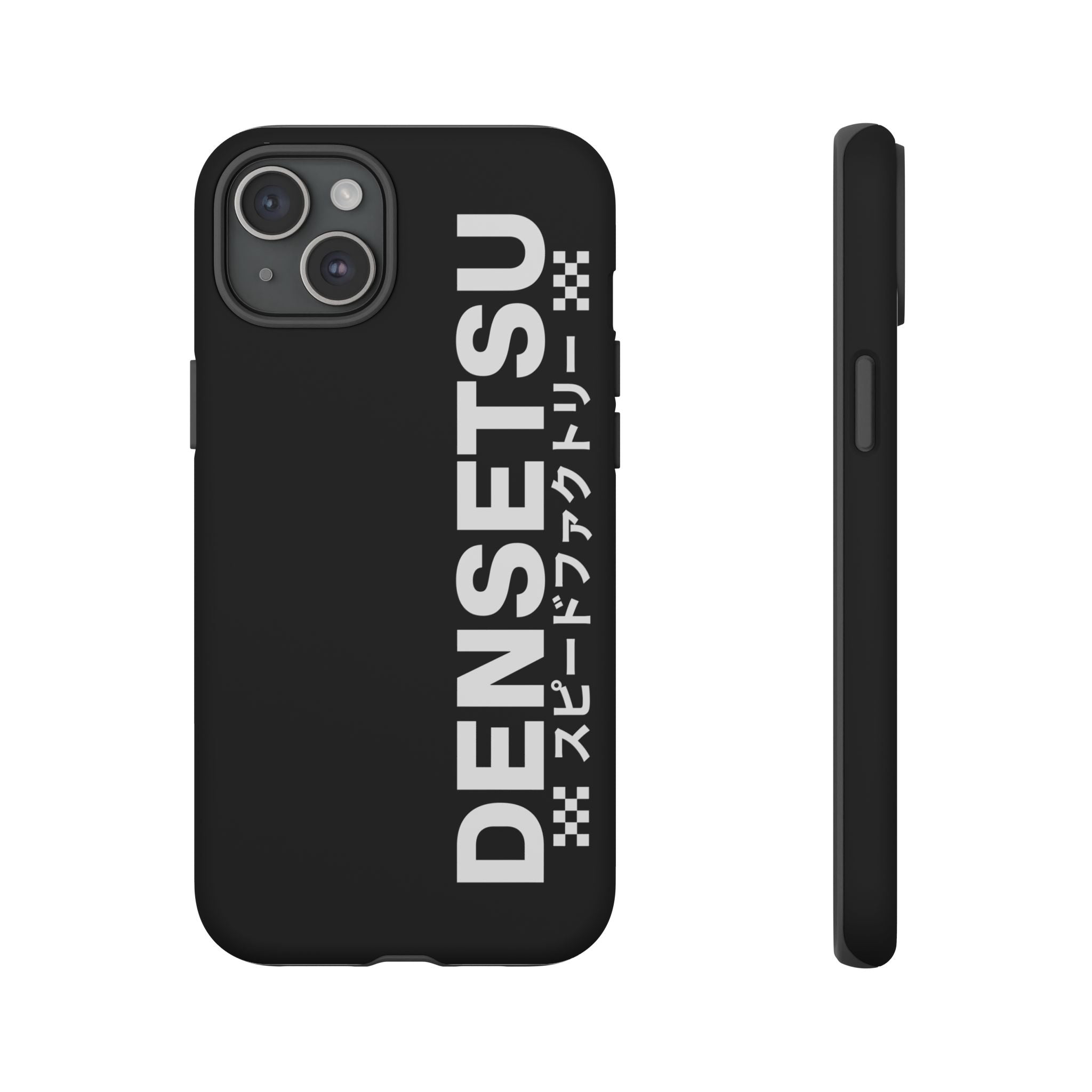 DENSETSU Vertical Logo Phone Case