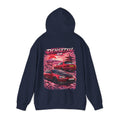 Honda Civic EK Burgundy Hoodie - Custom Collection 010