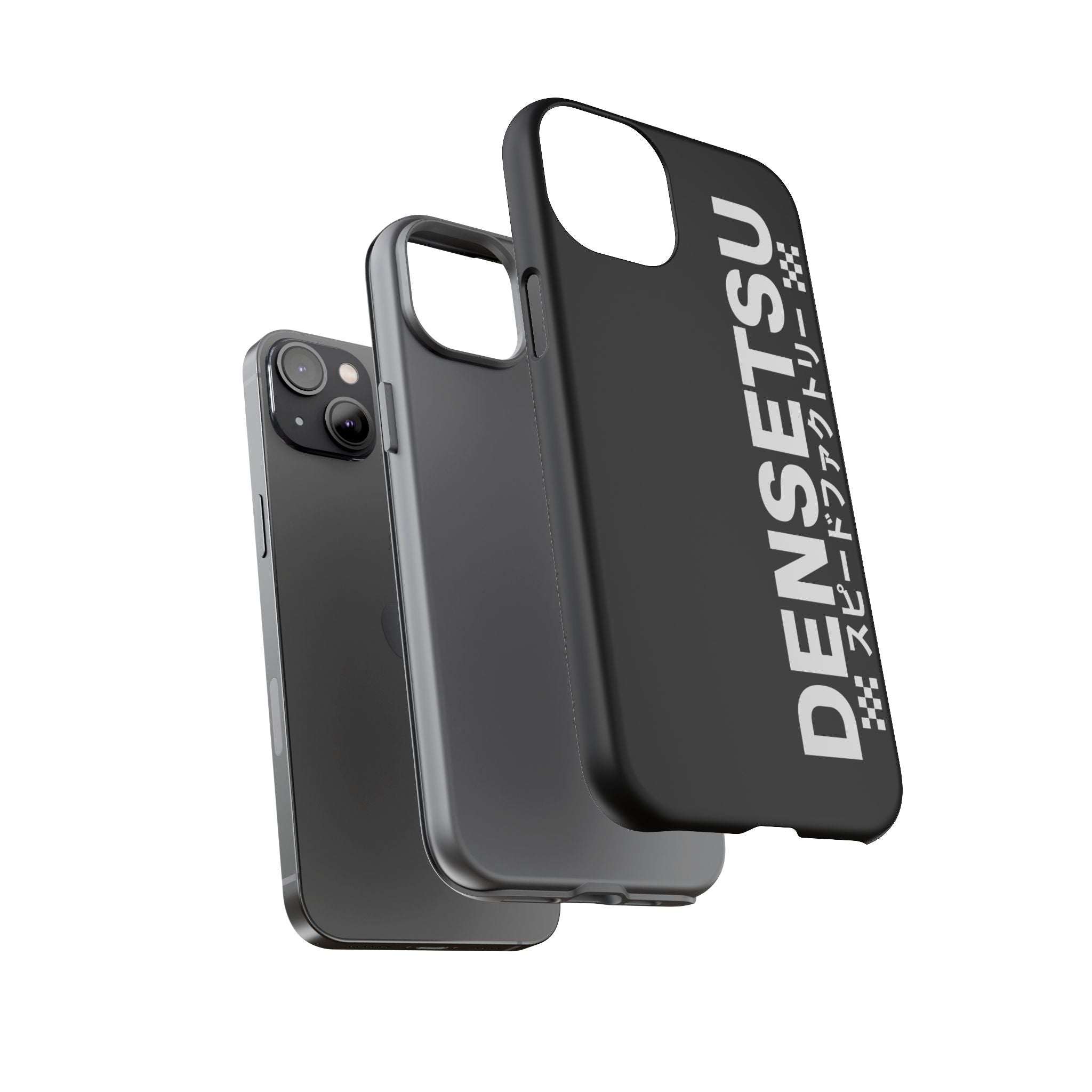DENSETSU Vertical Logo Phone Case
