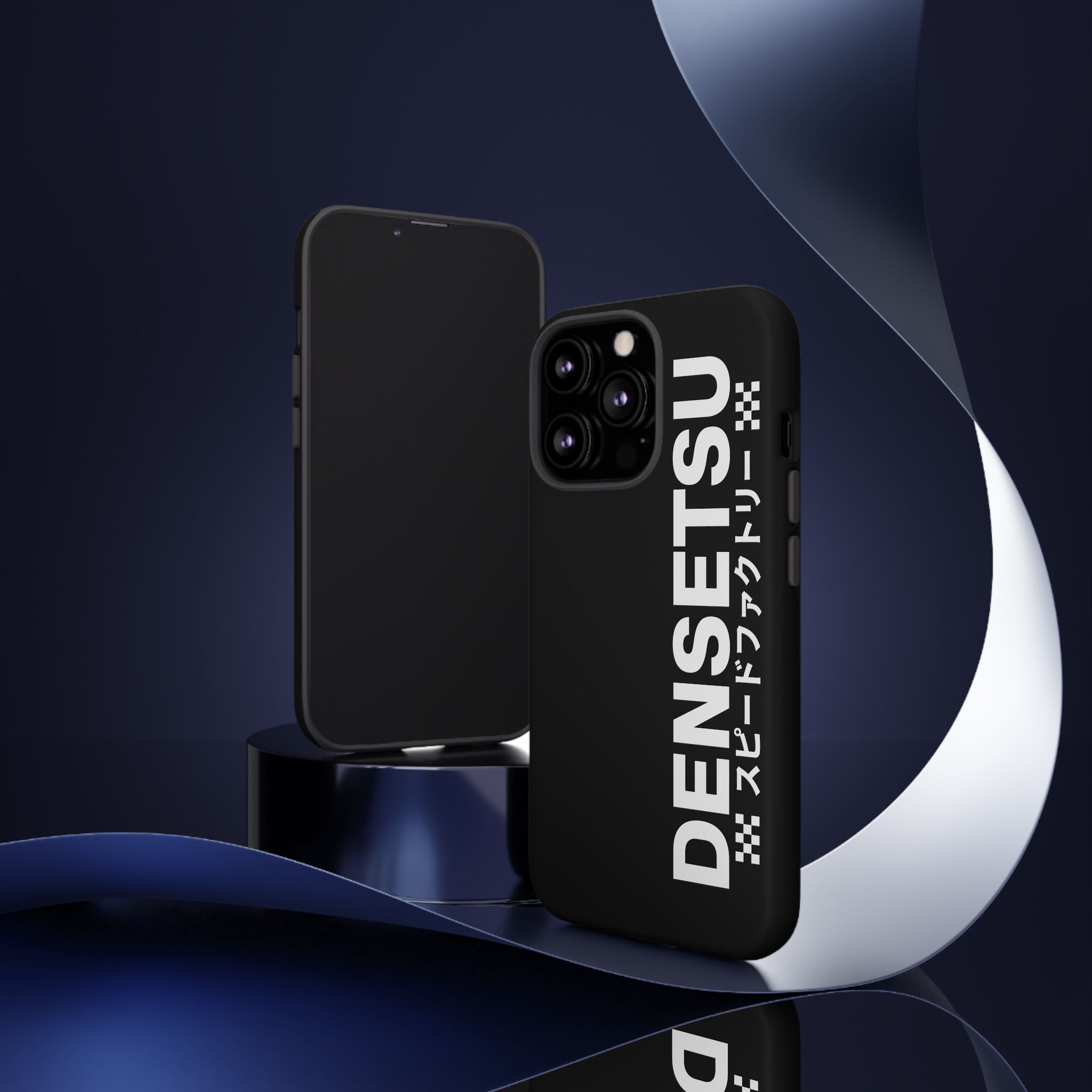 DENSETSU Vertical Logo Phone Case