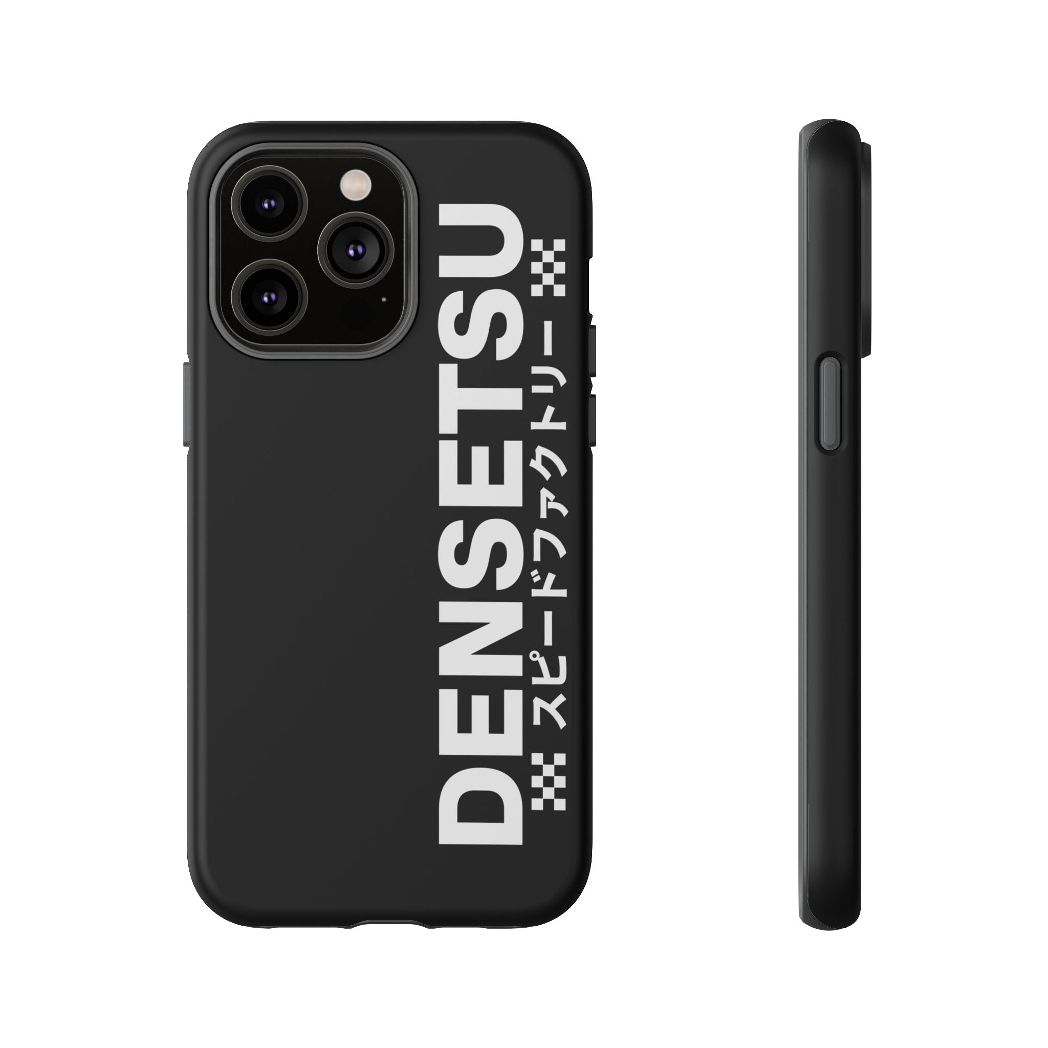 DENSETSU Vertical Logo Phone Case