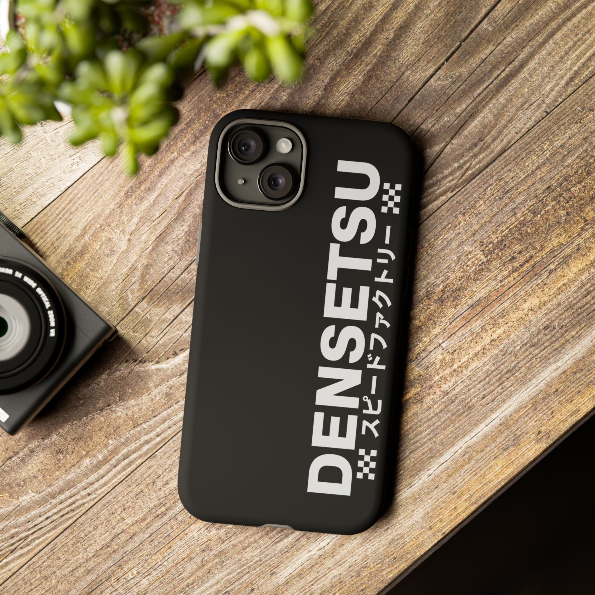 DENSETSU Vertical Logo Phone Case