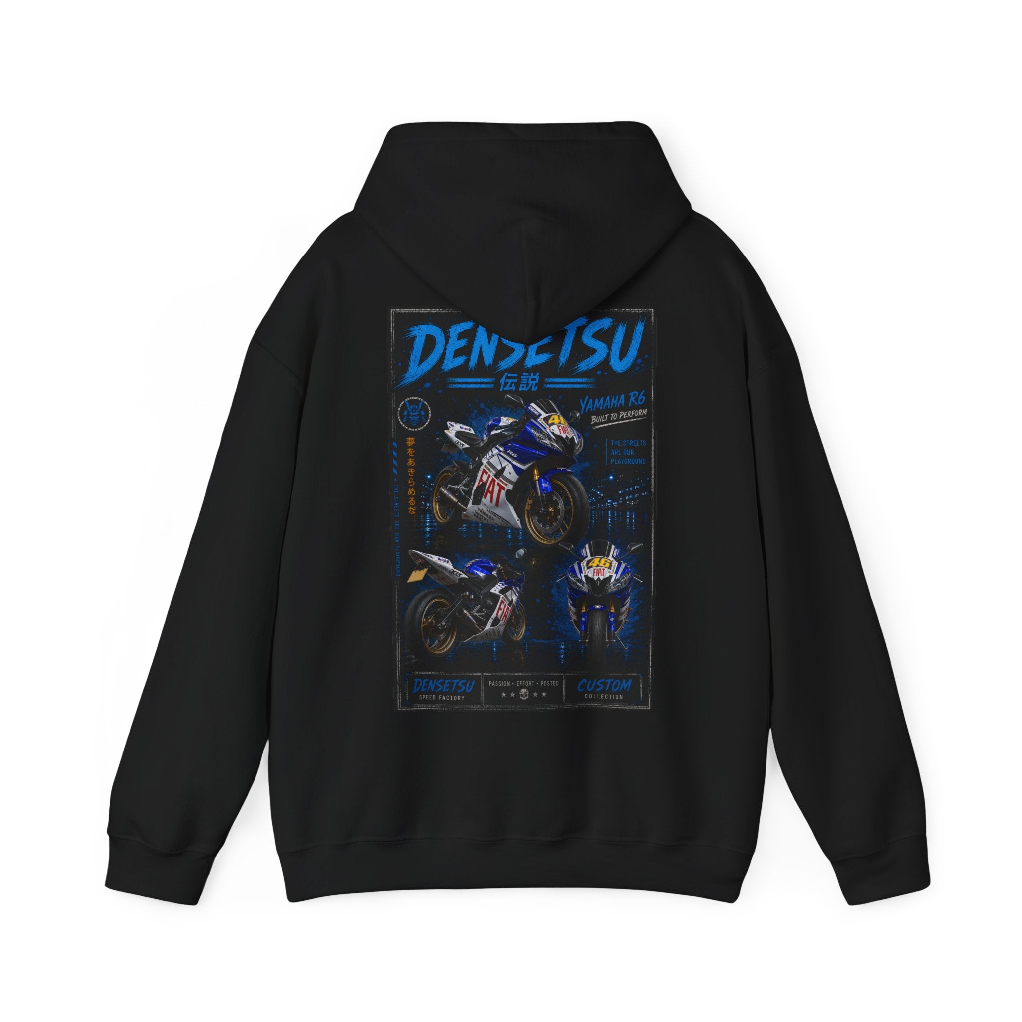Yamaha R6 Hoodie - Custom Collection 017