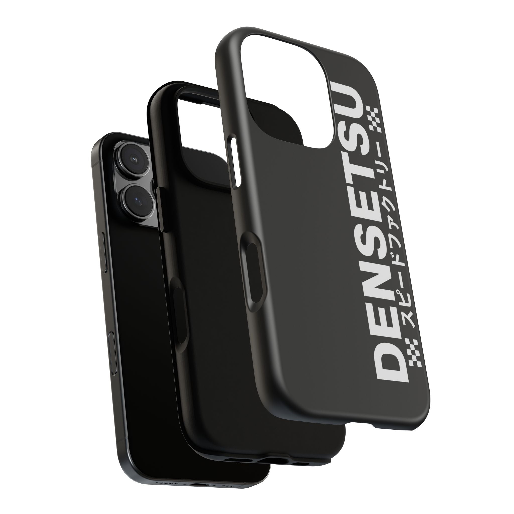 DENSETSU Vertical Logo Phone Case