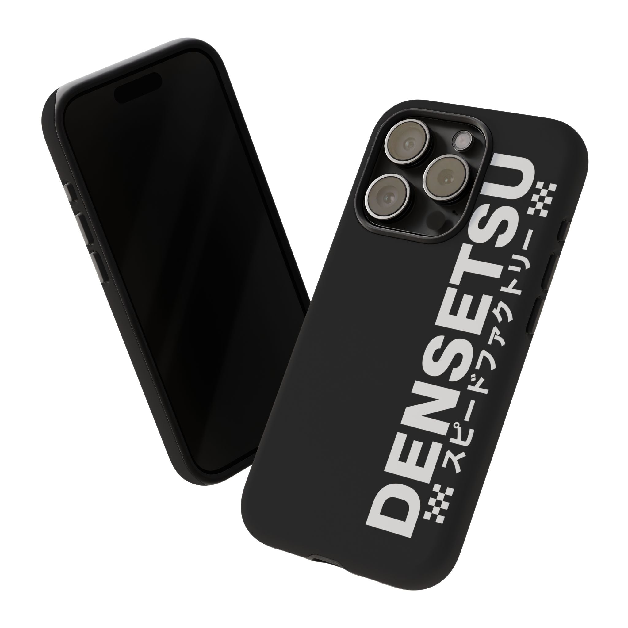 DENSETSU Vertical Logo Phone Case
