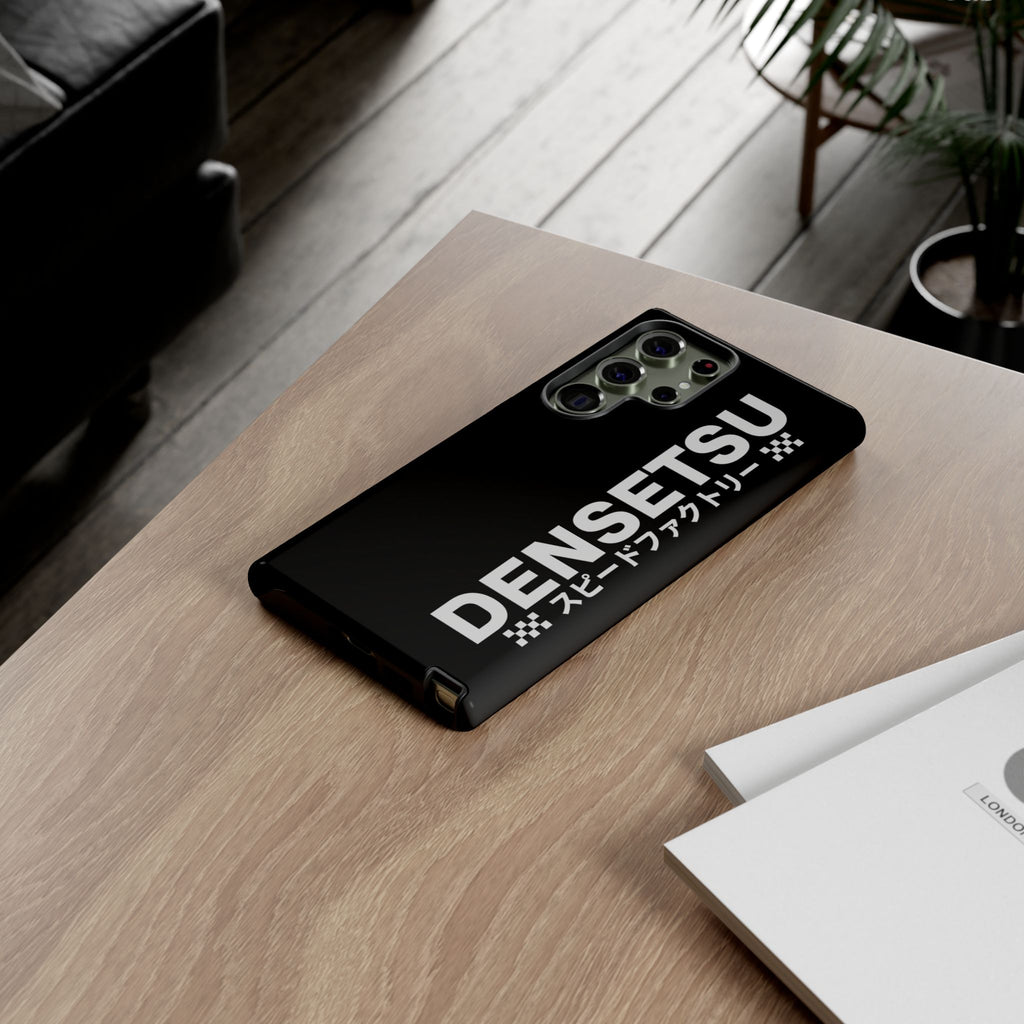 DENSETSU Vertical Logo Phone Case